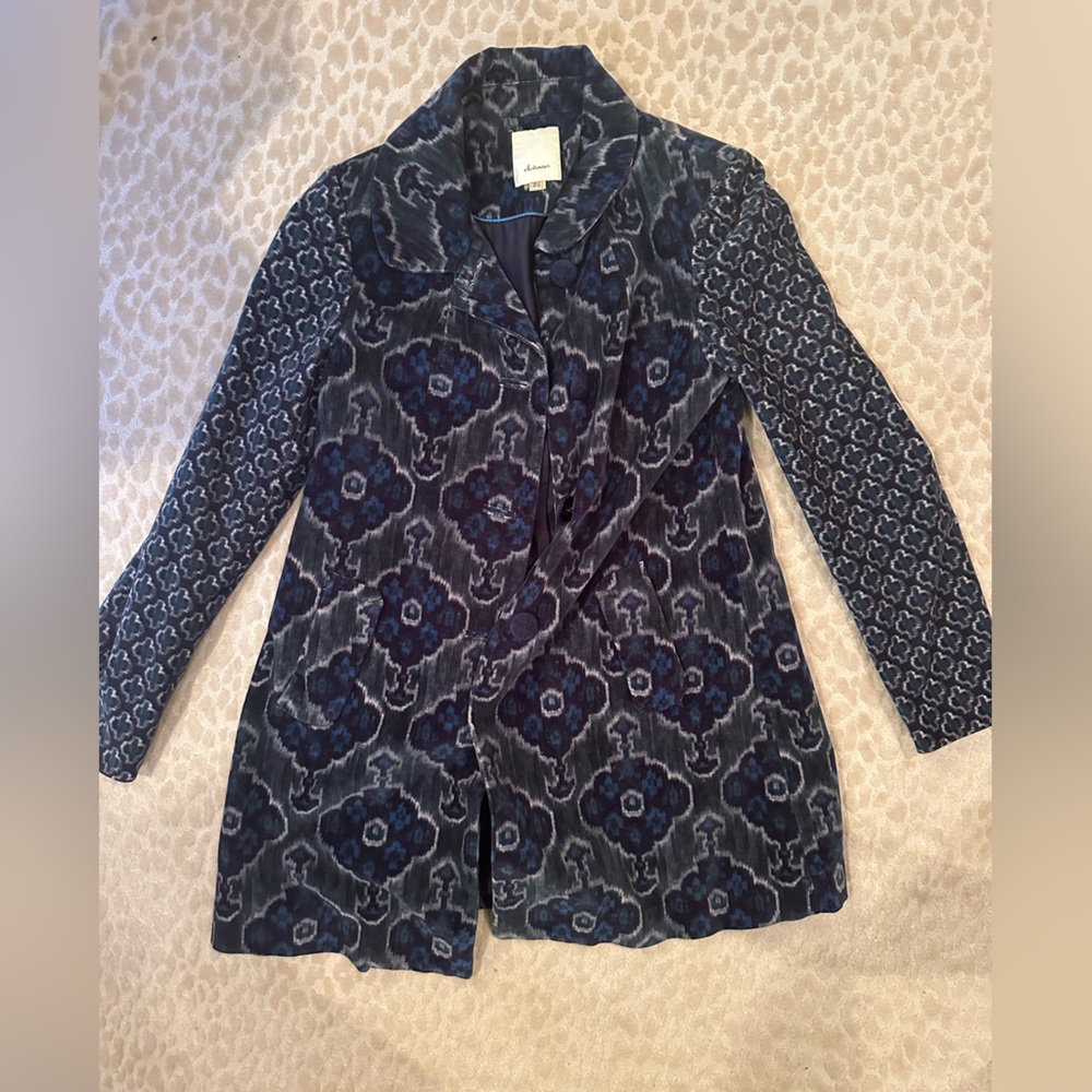 elevenses velvet coat